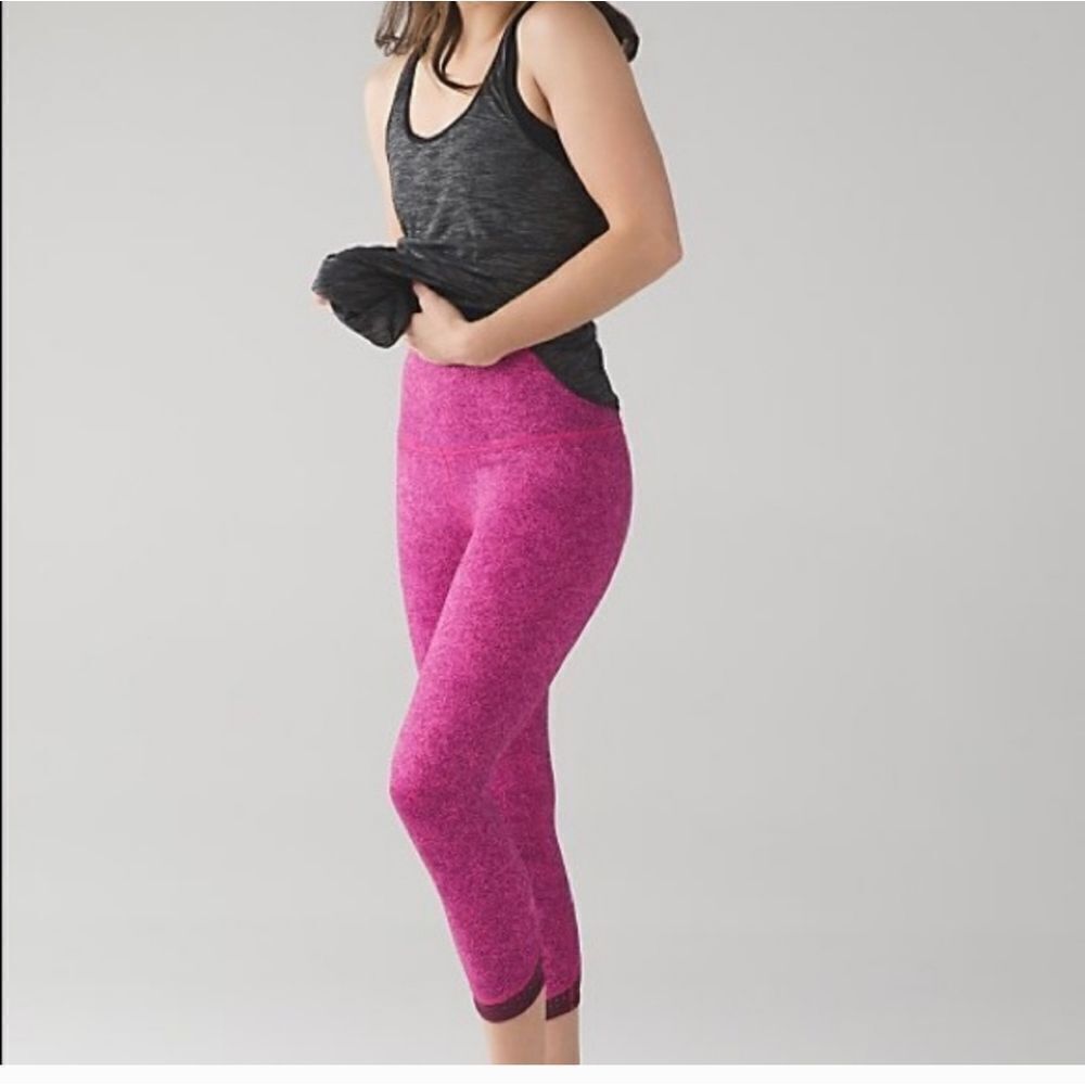 Lululemon Transcend Crop Size 6